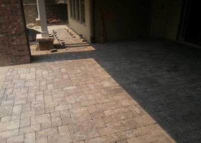 Decorative Paved Stone Inlay