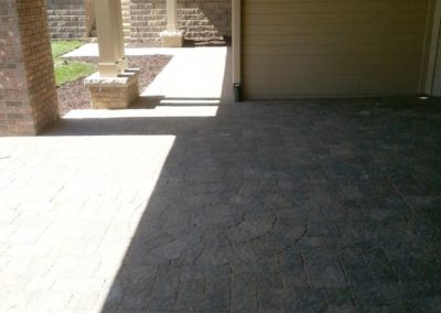 Decorative Paved Stone Inlay